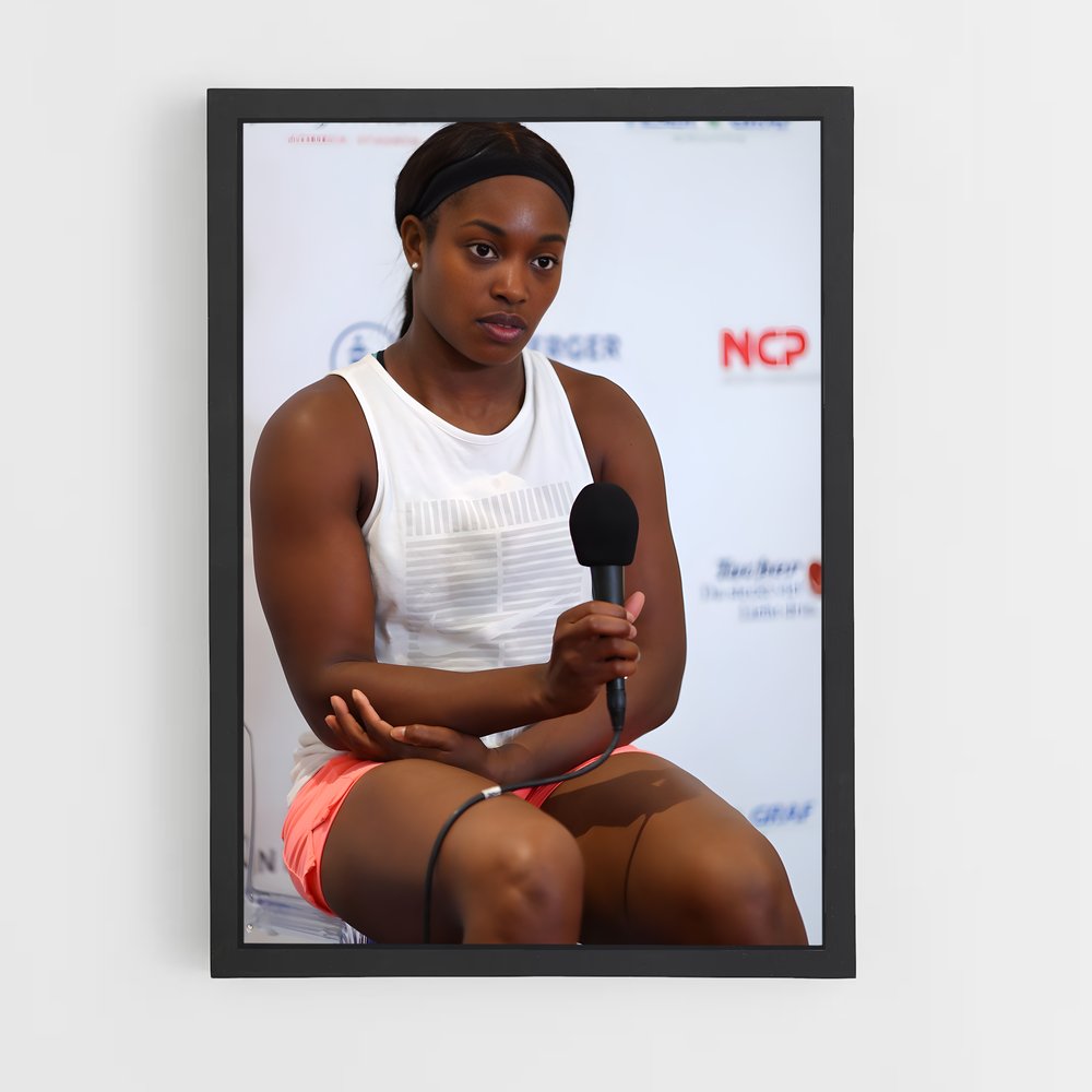 Poster Serena Éblouissante – affiche Tennis (vue 2)